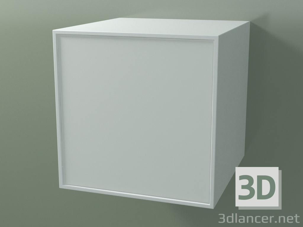 3d model Caja (8AUACB03, Glacier White C01, HPL P01, L 48, P 50, H 48 cm) - vista previa