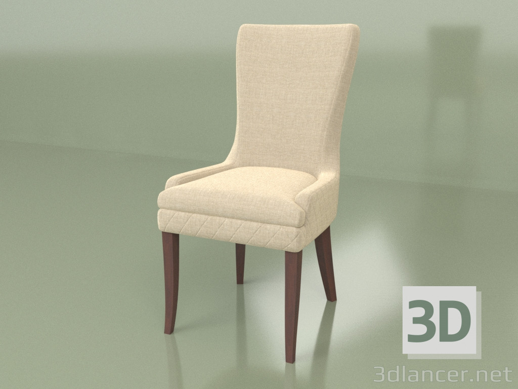 3D Modell Stuhl Agostino (Zinn-124) - Vorschau