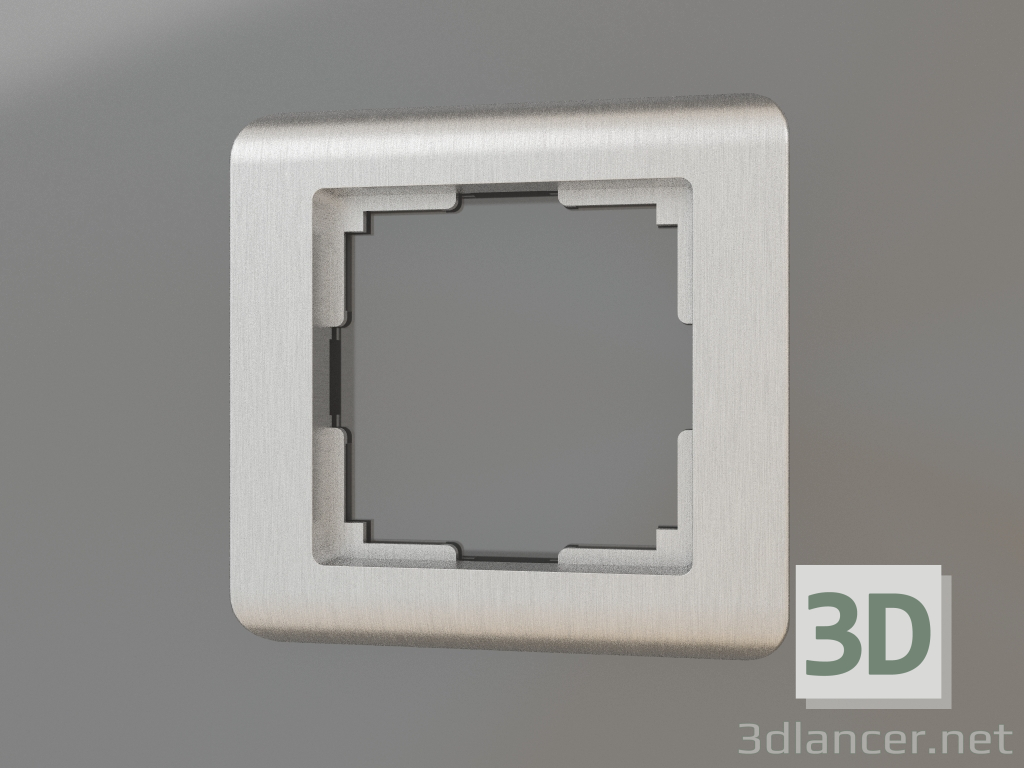 3D modeli 1 direk Akışı için Çerçeve (gümüş) - önizleme