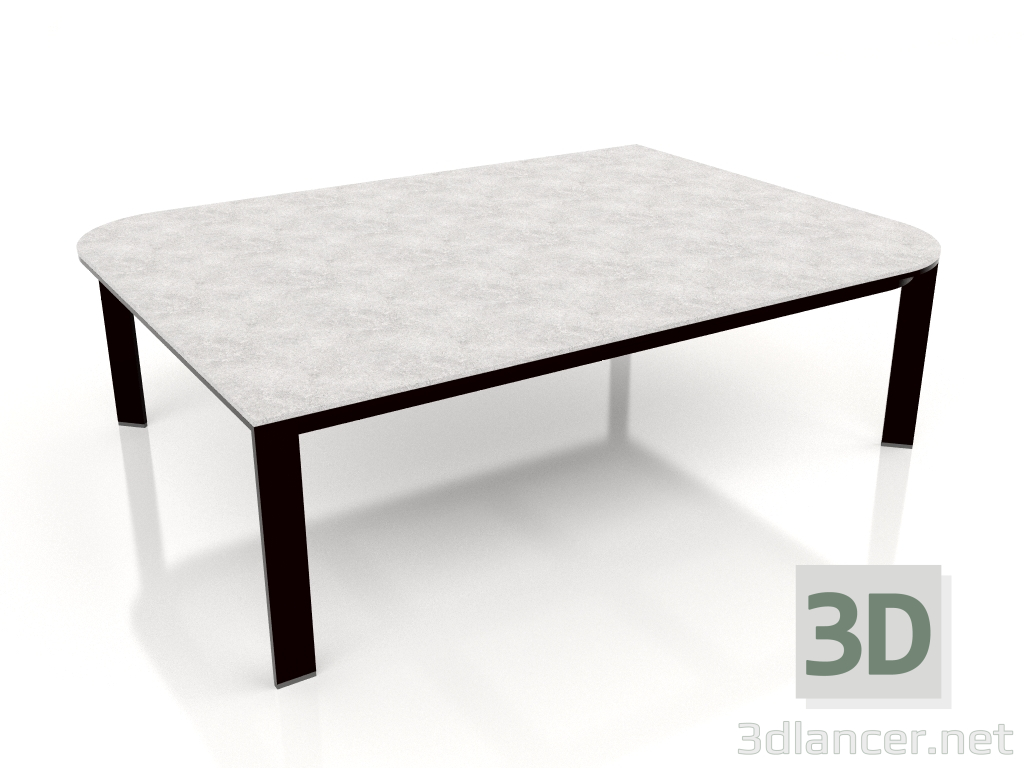 3d model Coffee table 120 (Black) - preview