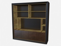 Wooden cabinet with lots of shelves Don Giovanni Z04