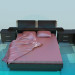 3d model Furniture in the bedroom - preview