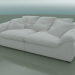 3D Modell Sofa dreifach Ilaria (2530 x 1300 x 710, 253IL-130) - Vorschau