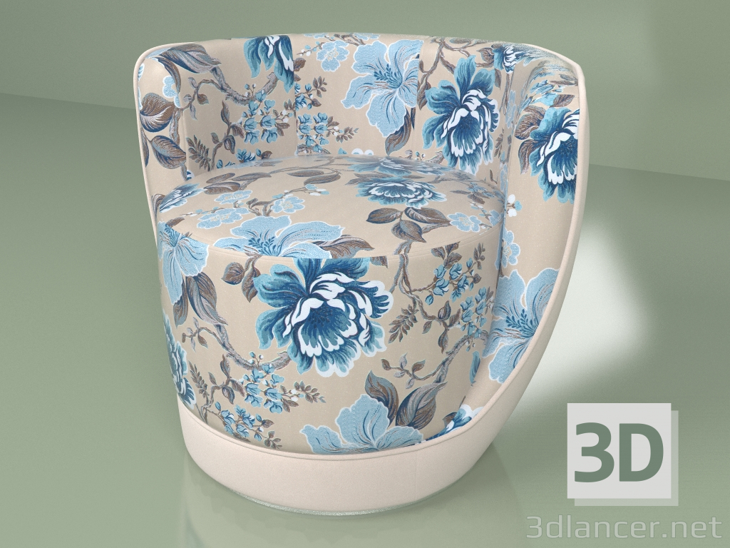 3d model Armchair Adele - preview