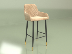 Bar stool Ivar (beige)