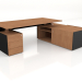 modèle 3D Table de travail Viga Executive V38P (2344x1801) - preview