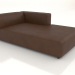 3d model Lounger 207 SOLO with an armrest on the left - preview