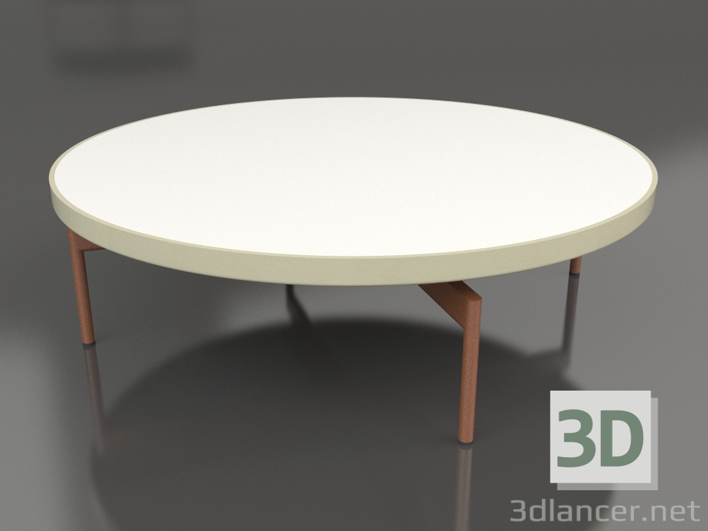 3 डी मॉडल गोल कॉफी टेबल Ø120 (गोल्ड, डेकटन जेनिथ) - पूर्वावलोकन