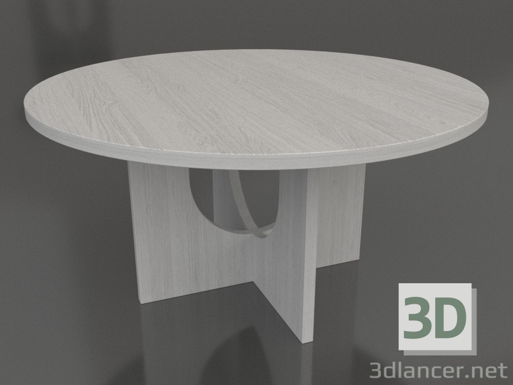 modello 3D Tavolo da pranzo TONDO Ø 1500 mm (bianco RAL 9010) - anteprima