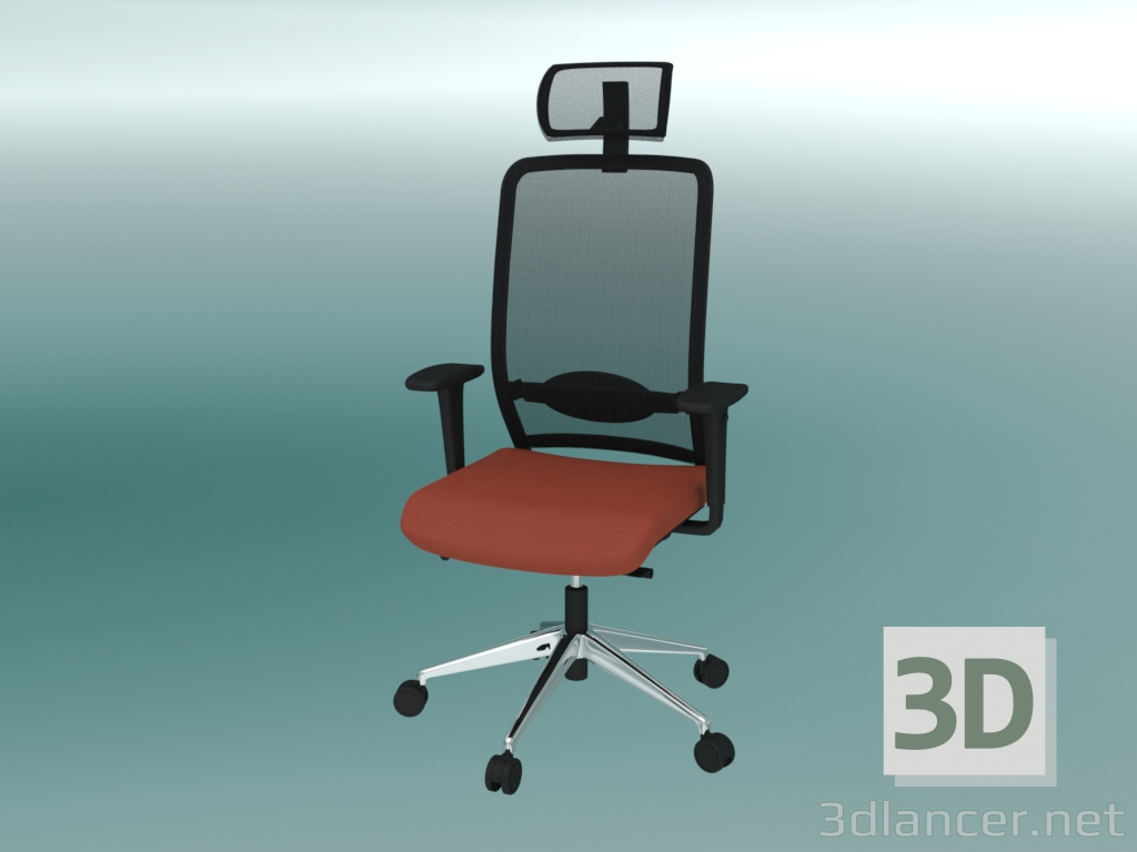 3 डी मॉडल कुंडा कुर्सी (111SFL P48) - पूर्वावलोकन
