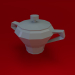 3d Tableware set model buy - render