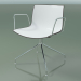 3d model Chair 0207 (swivel, with armrests, chrome, two-tone polypropylene) - preview
