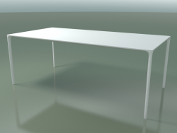 Rectangular table 0805 (H 74 - 100x200 cm, laminate Fenix F01, V12)