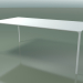 3D Modell Rechteckiger Tisch 0805 (H 74 - 100x200 cm, Laminat Fenix F01, V12) - Vorschau