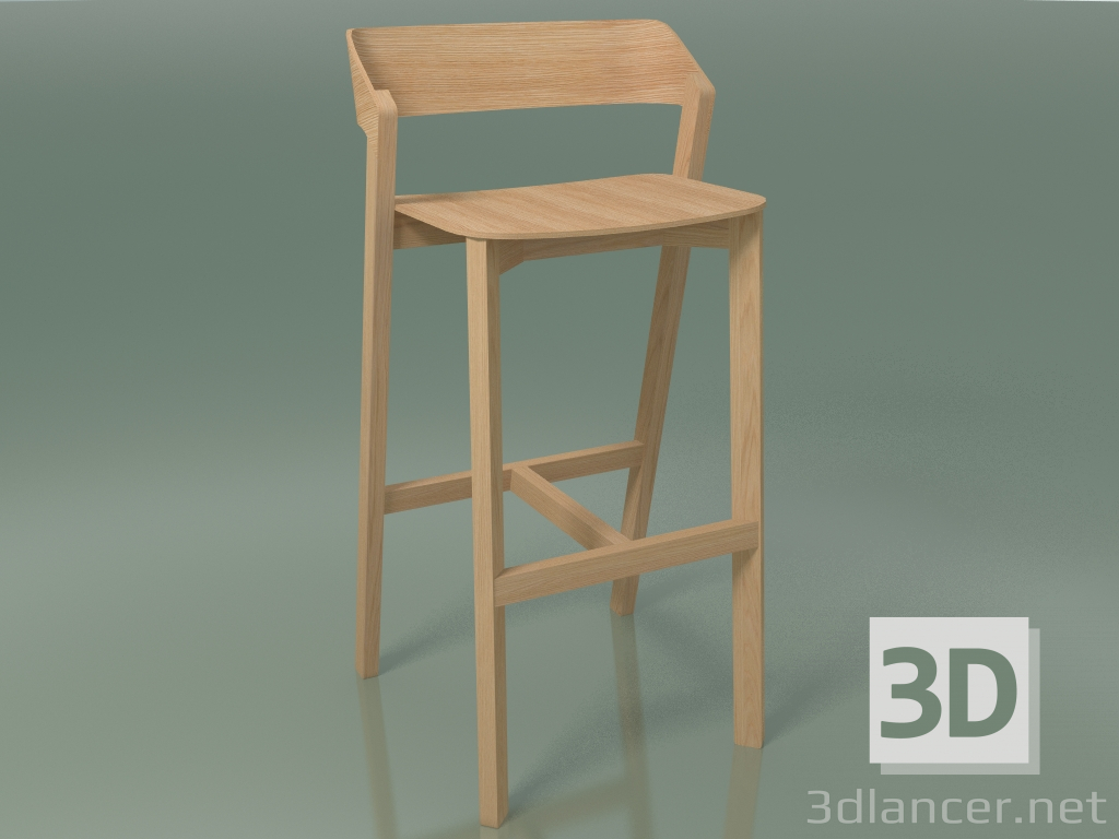 modèle 3D Chaise de bar Merano (311-403) - preview