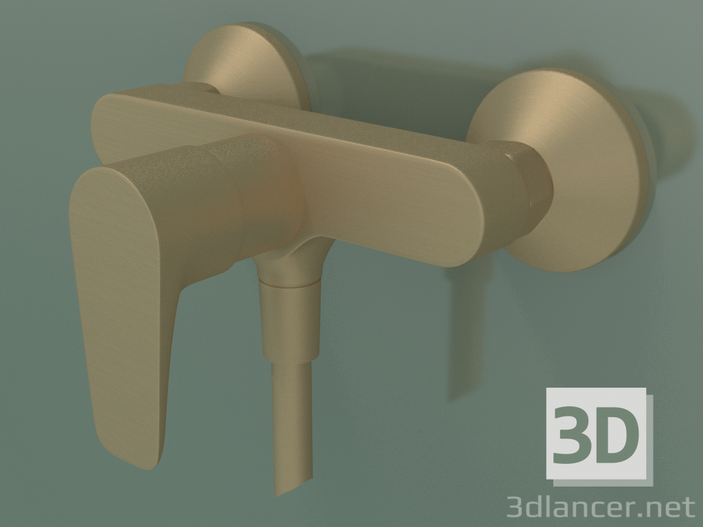 3D modeli Tek kollu duş bataryası (71760140) - önizleme