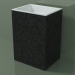 3D modeli Ayaklı lavabo (03R136301, Nero Assoluto M03, L 60, P 48, H 85 cm) - önizleme