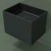 3D modeli Duvara monte lavabo (02UN22101, Deep Nocturne C38, L 48, P 36, H 36 cm) - önizleme