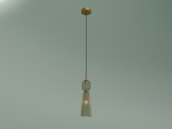 Подвесной светильник Glossy 50211-1 (янтарный)