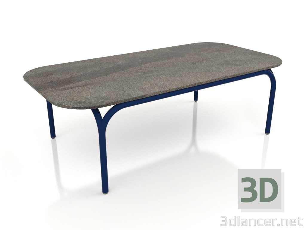 modello 3D Tavolino (Blu notte, DEKTON Radium) - anteprima