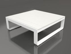 कॉफी टेबल 90 (सफेद पॉलीथीन, सफेद)