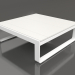 modèle 3D Table basse 90 (Polyéthylène blanc, Blanc) - preview