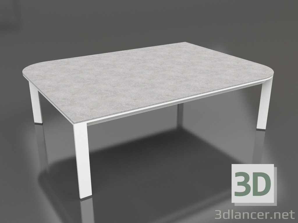 modèle 3D Table basse 120 (Blanc) - preview