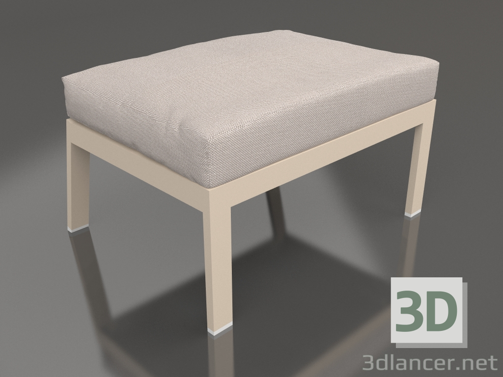 modèle 3D Pouf pour chaise (Sable) - preview