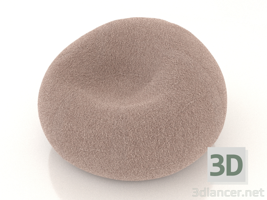 modello 3D Pouf Care (baloo 2072) - anteprima