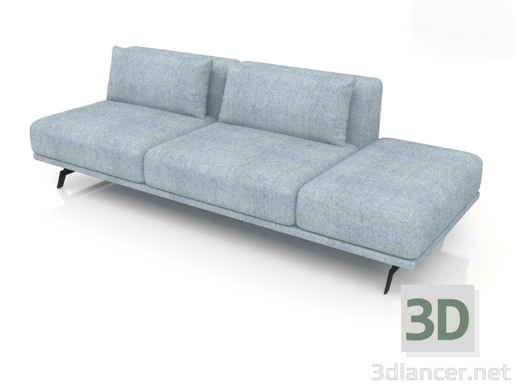 3D Modell Sofamodul Galaxy 18 - Vorschau