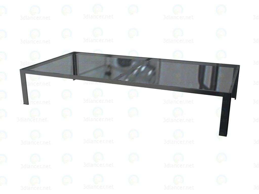 3d model Mesa baja TBC170 8 - vista previa