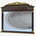 3d model Mirror in the classical style of 1680S - preview