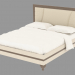 3d модель Кровать двуспальная L1MON – превью