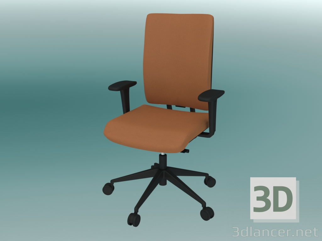 3d модель Кресло вращающееся (10SFL P48) – превью