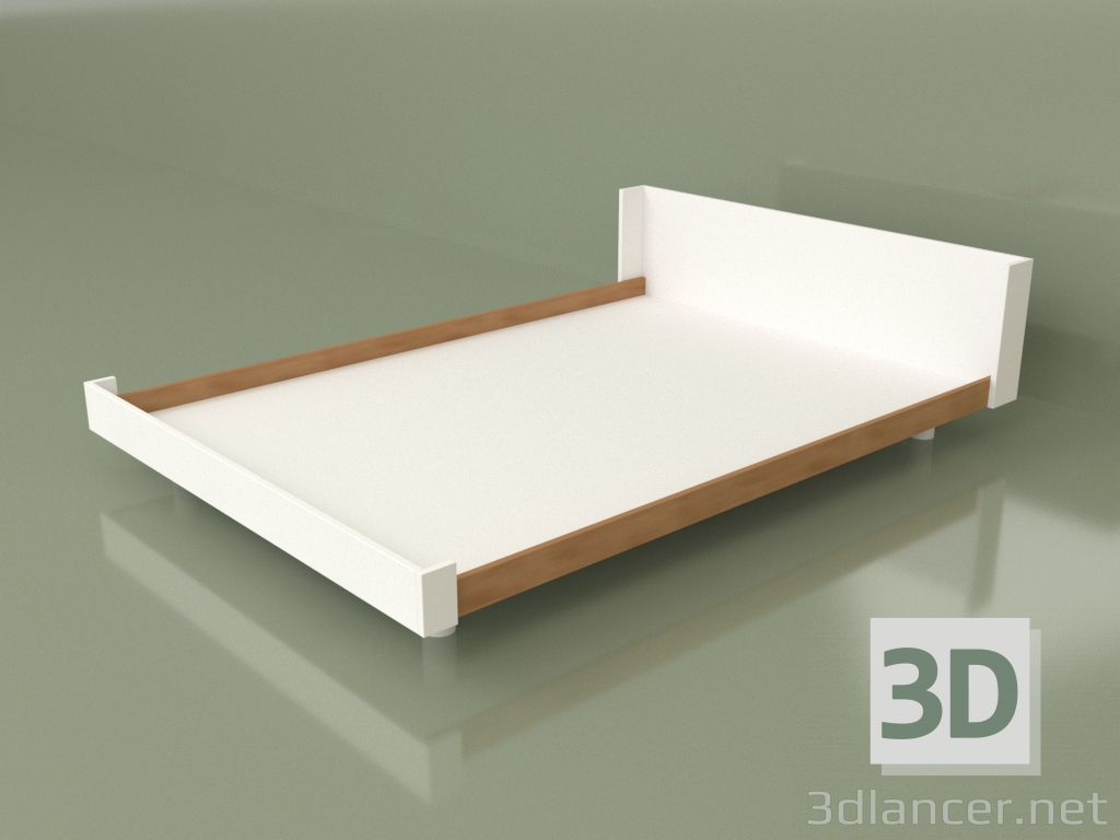 3 डी मॉडल बिस्तर 1400x2000 (30311) - पूर्वावलोकन