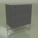 3d model Chest of drawers Lf 340 (Anthracite) - preview