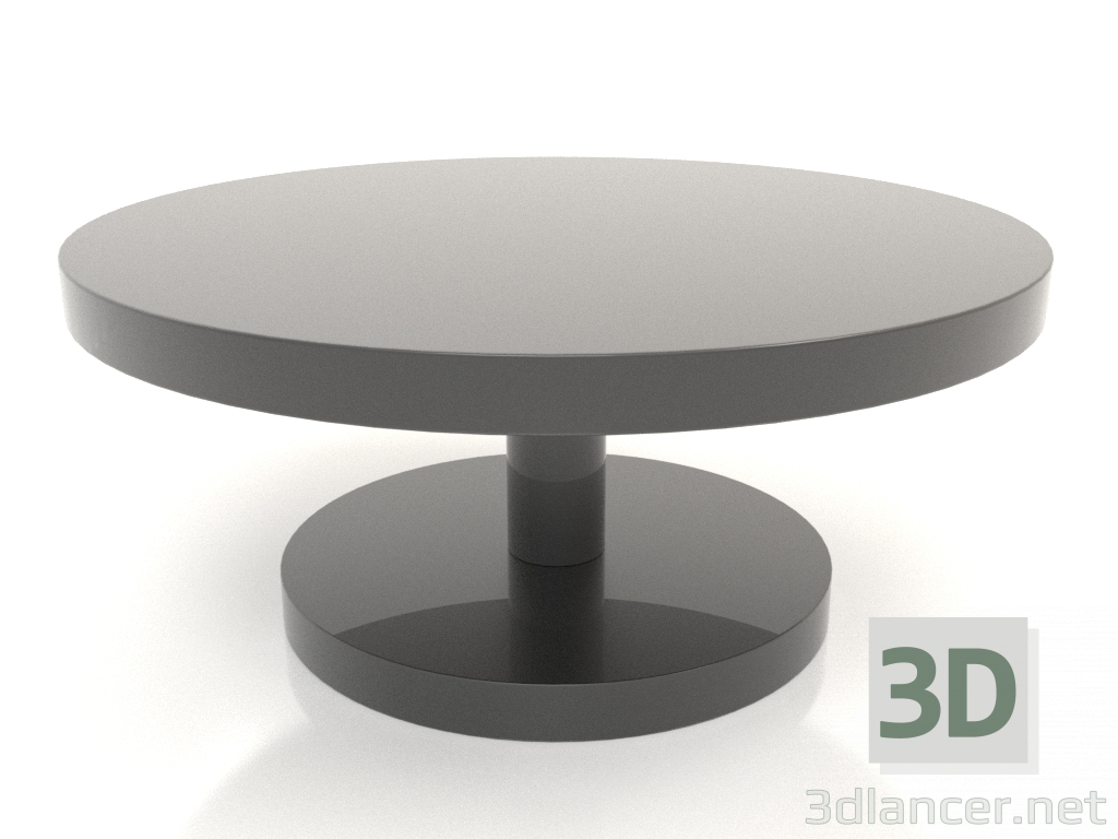 3 डी मॉडल कॉफी टेबल जेटी 022 (डी = 800x350, काला प्लास्टिक रंग) - पूर्वावलोकन