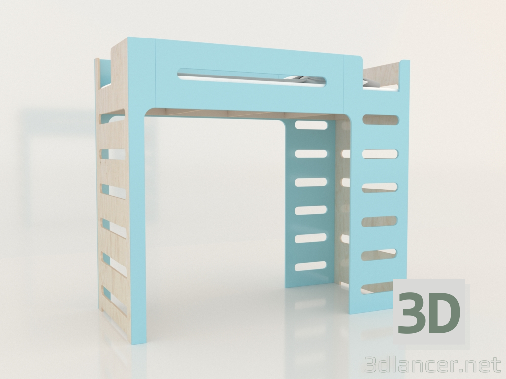 modèle 3D Lit mezzanine MOVE GR (FBMGR2) - preview