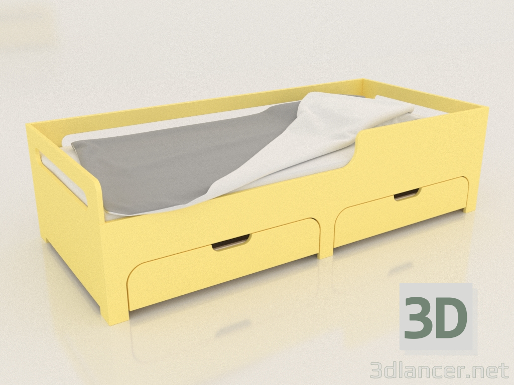 3d модель Ліжко MODE DR (BCDDR1) – превью
