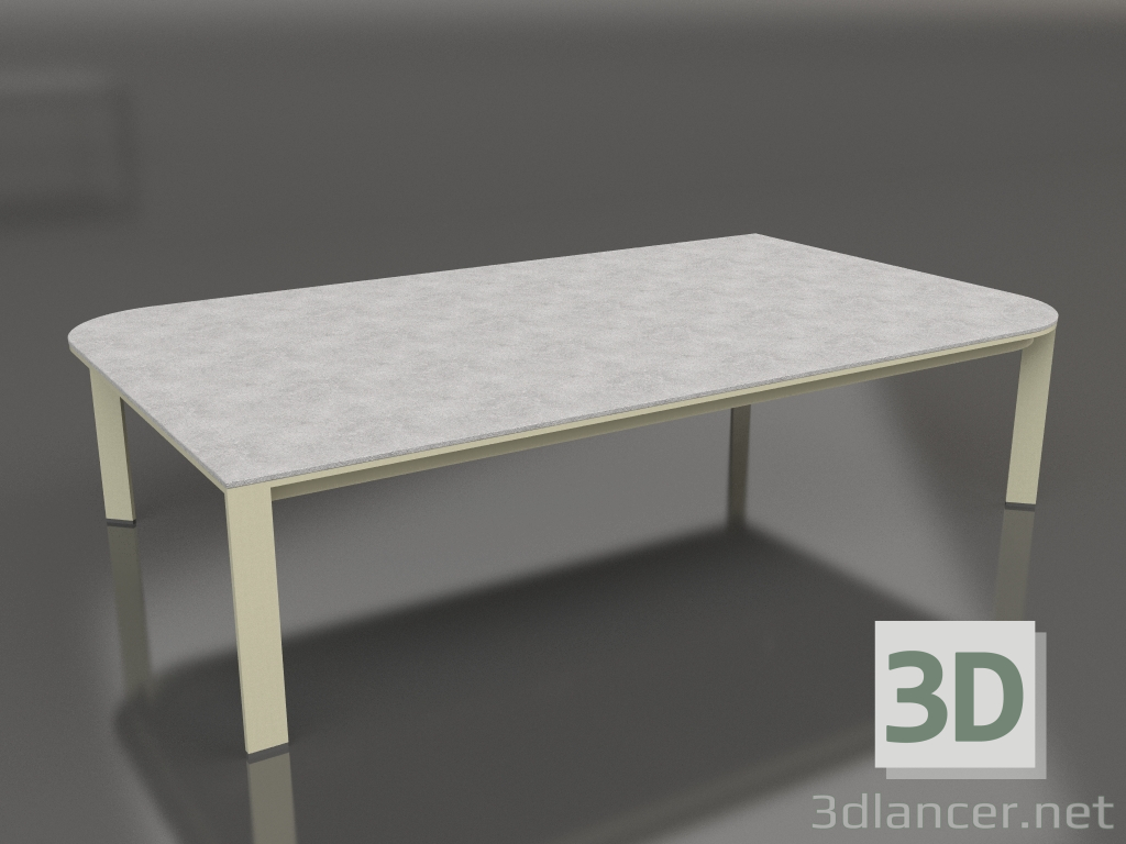 3d model Coffee table 150 (Gold) - preview