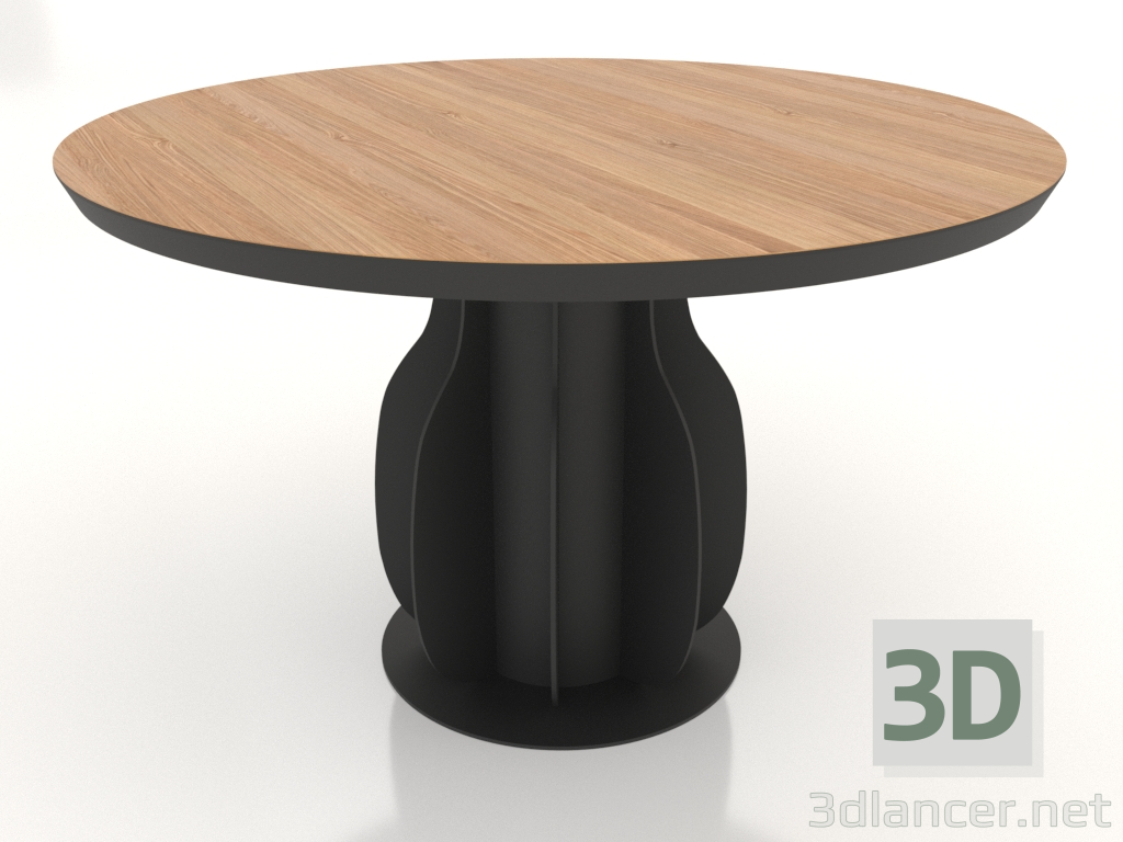 Modelo 3d Mesa de jantar Ø 1200 mm (carvalho natural) - preview