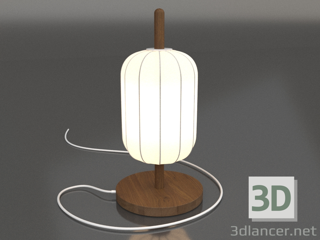 3d model Table lamp KIYAK - preview 3d model Table lamp KIYAK - preview