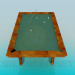 3D Modell Billard-Tisch - Vorschau