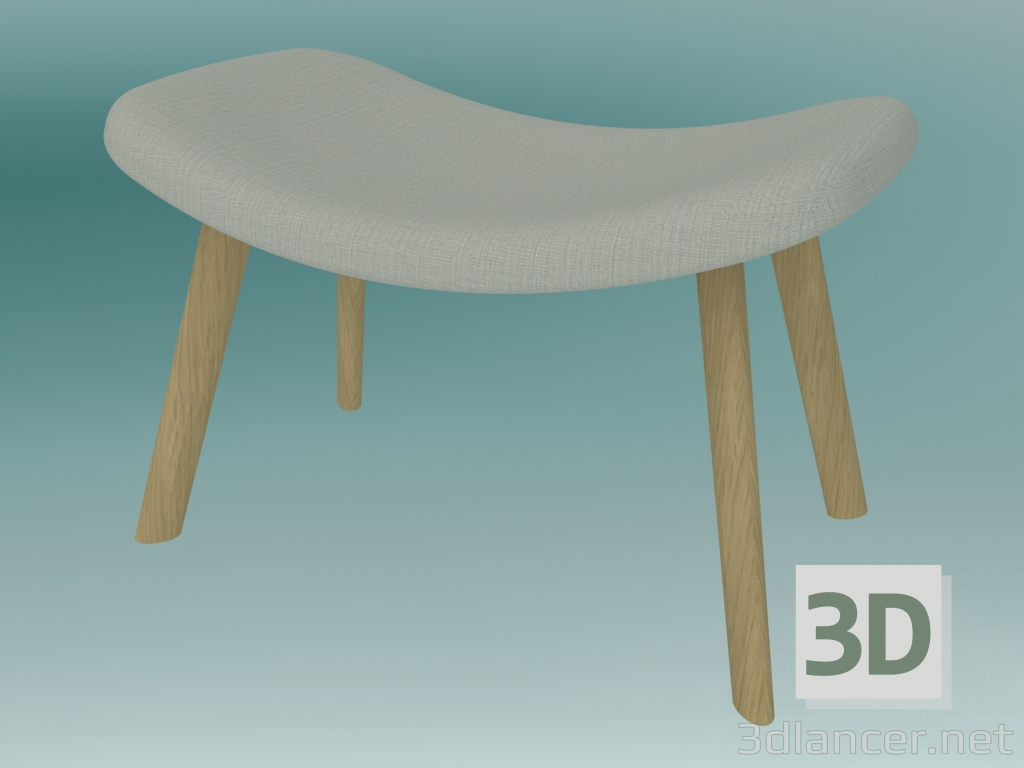 3D modeli AUKI footrest (S116) - önizleme