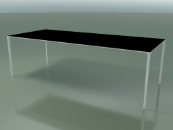 Tavolo rettangolare 0806 (H 74 - 100x240 cm, laminato Fenix F02, V12)