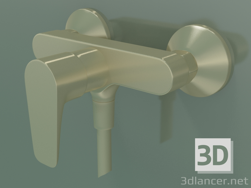 3D modeli Tek kollu duş bataryası (71760990) - önizleme