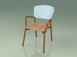 Chair 021 (Metal Rust, Sky)