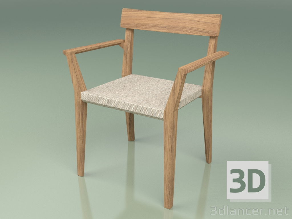 modèle 3D Chaise 172 (Batyline Sable) - preview