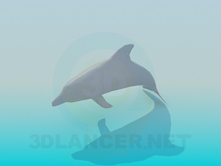 3d модель Дельфин – превью 3d модель Дельфин – превью