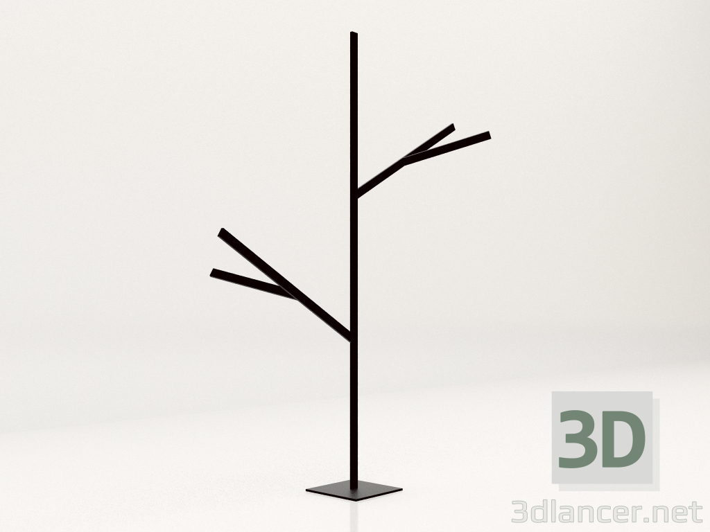 3D modeli Lamba M1 Ağacı (Siyah) - önizleme